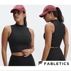 Fabletics | Giana Mock Neck Tank | Size L | NWT